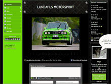 Tablet Screenshot of lundahlsmotorsport.se